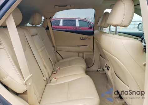 2013 Lexus Rx 350 Base z USA, uszkodzony, nr VIN 2T2BK1BA9DC206570